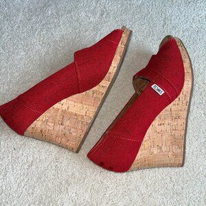 Brand New TOMS Women's Classic Espadrille Wedge Sandal